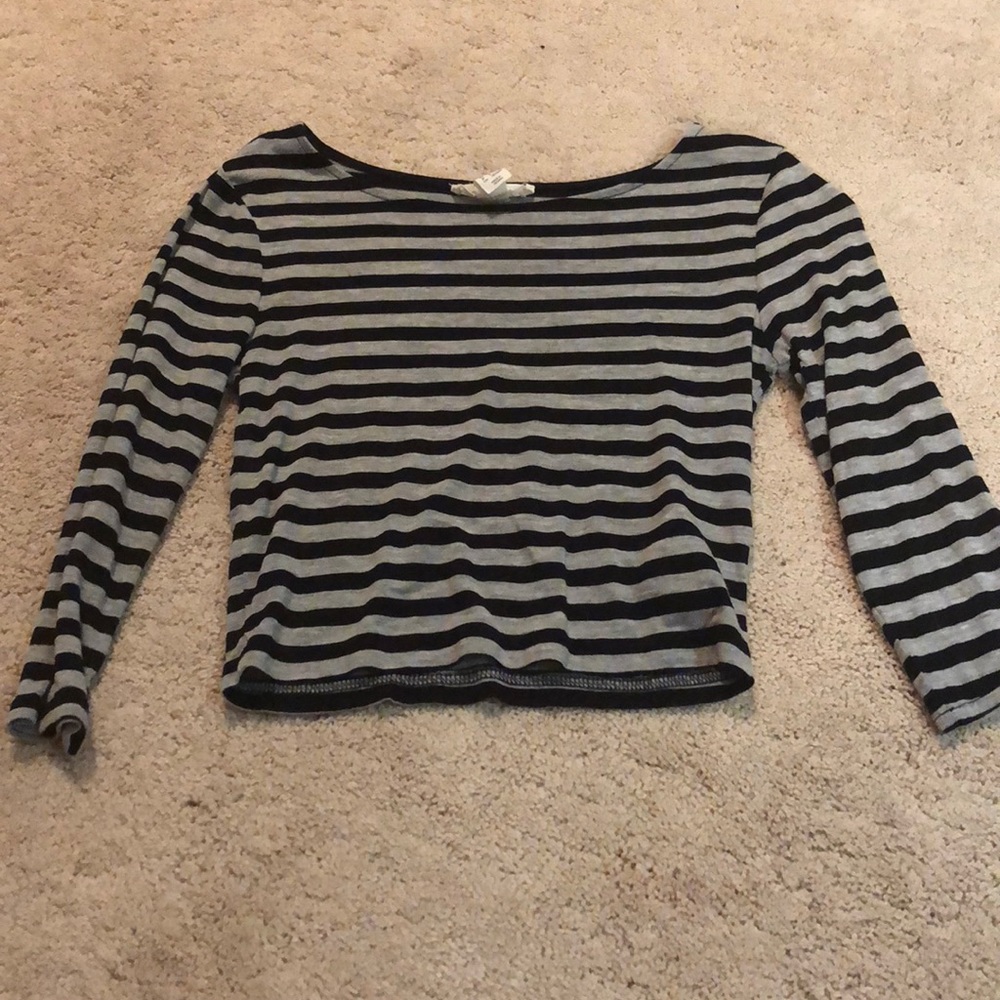 Forever 21 long sleeve crop top